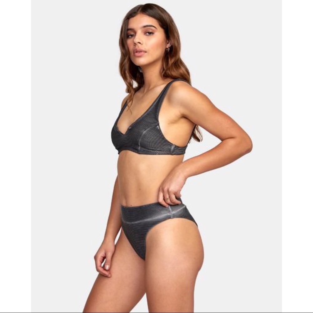 🔆 RVCA Salt Wash High Rise Bikini Bottom - Picture 3 of 6
